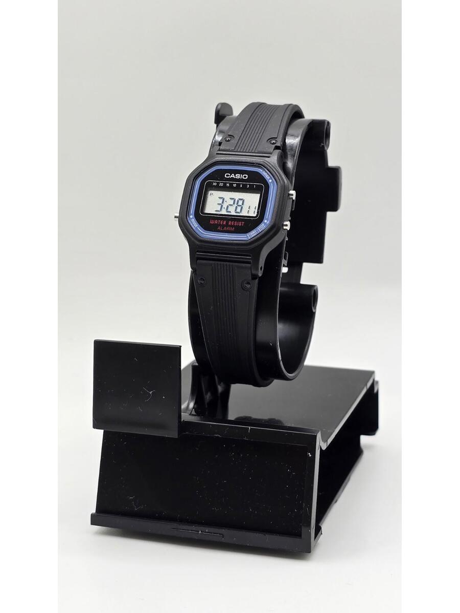 Casio La11wb1 Womens Classic Sports Daily Alarm Digital Watch Black Blue Casio La11wb1 Womens Classic Sports Daily Alarm Digital Watch Black Blue